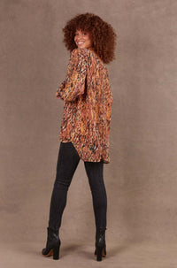 Eb & Ive Bantu Top in Ochre