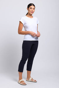 Foil FUSS FREE Capri in Black