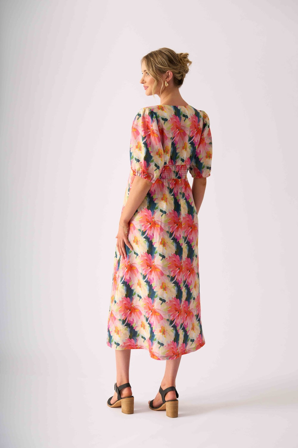 Foil EMPIRE-LY YOURS Dress in Flower Burst