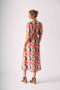 Foil EMPIRE-LY YOURS Dress in Flower Burst