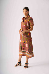 Foil ADVANCED INTERACTION Dress in Salsa