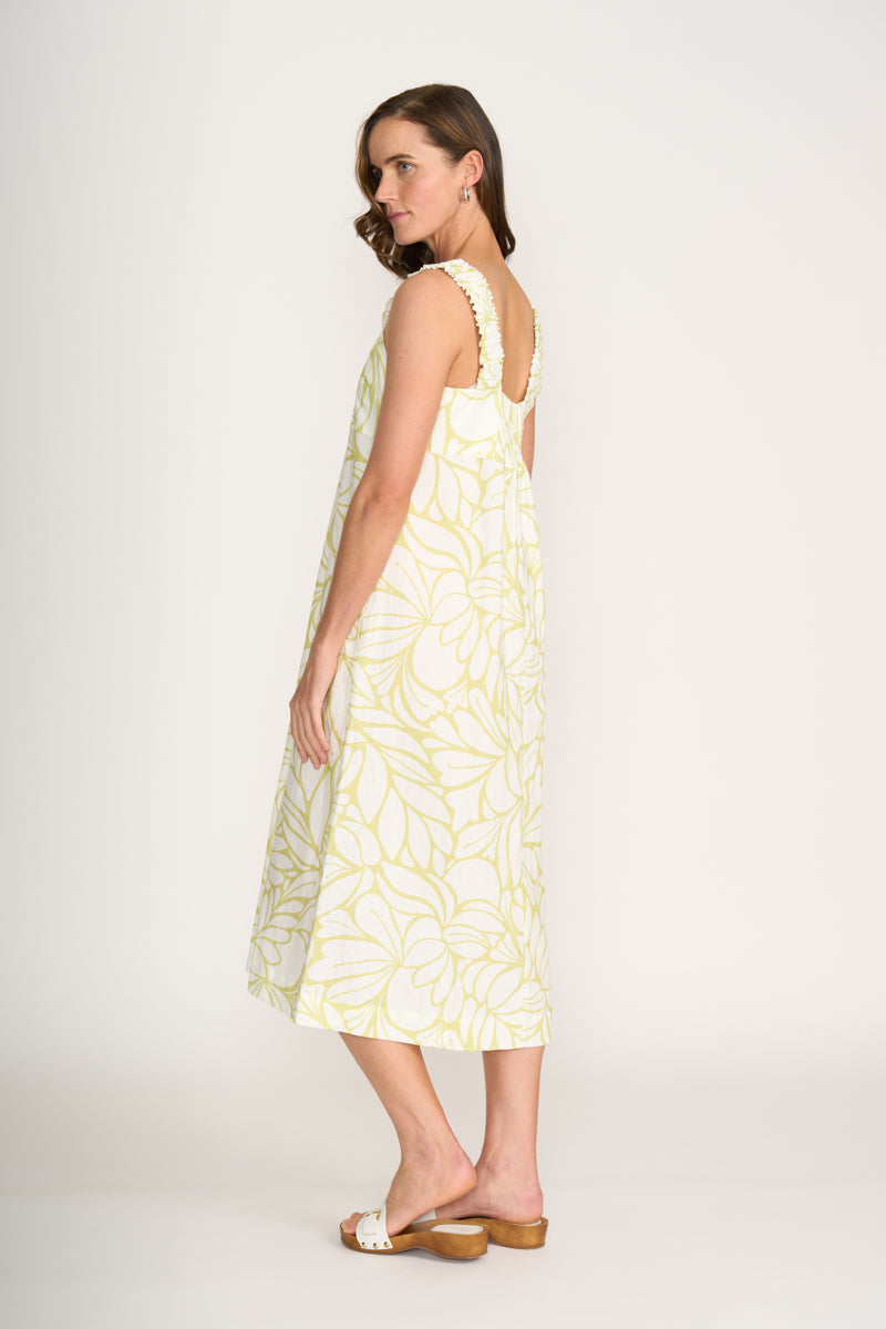 Foil Sunseeker Dress in Silhouette