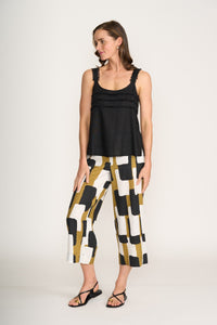 Foil Into The Fray Top in Black