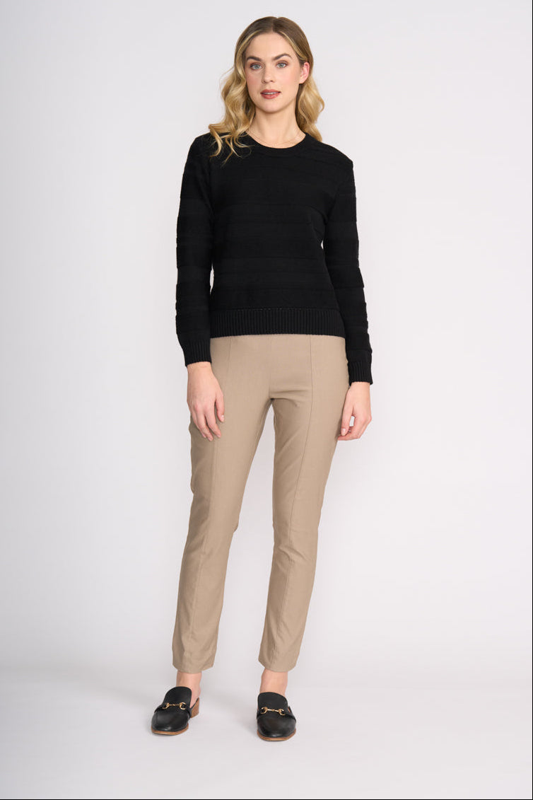 Foil Face Value Sweater in Black