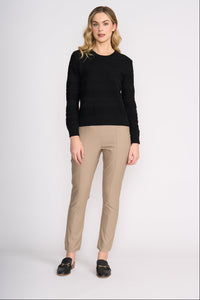 Foil Face Value Sweater in Black