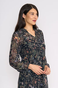 Foil Tinder Twirl Dress in Narnia