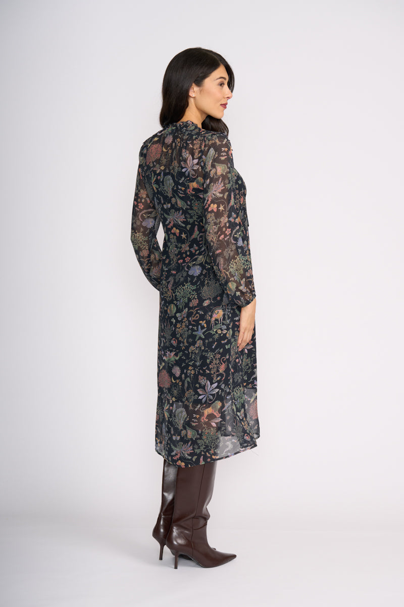 Foil Tinder Twirl Dress in Narnia