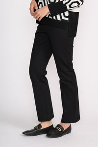Foil Clean Cut Trouser in Black
