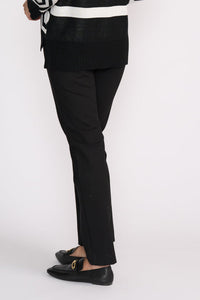 Foil Clean Cut Trouser in Black