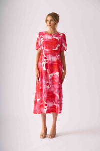 Foil SIP HAPPENS TEA Dress in Fantasia