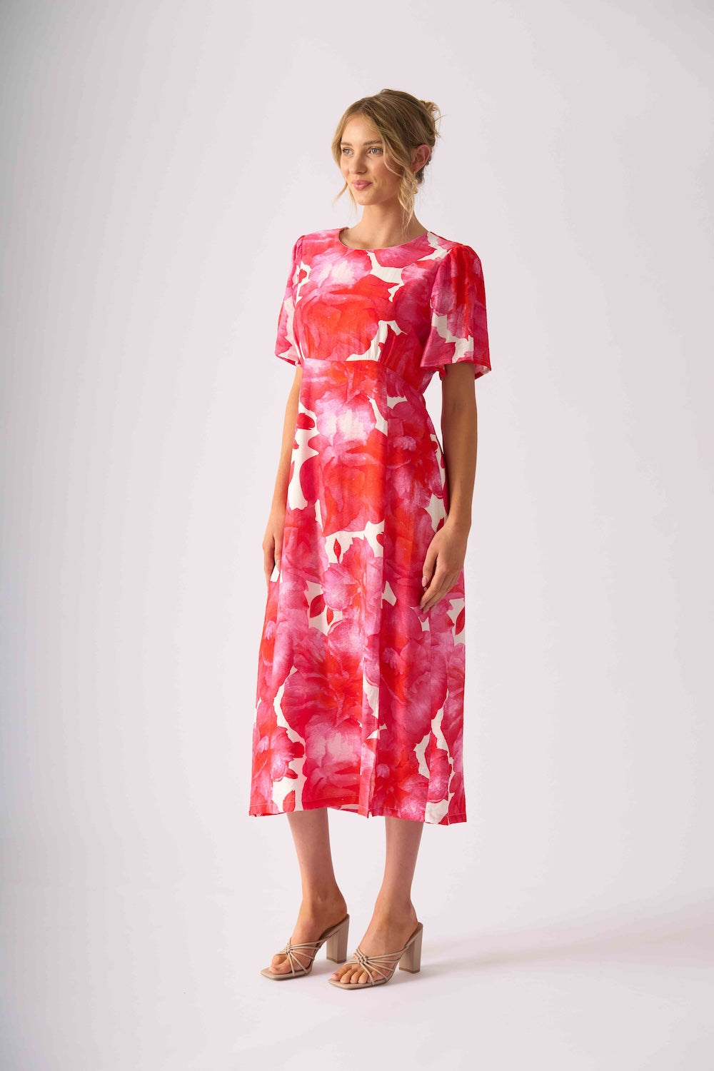 Foil SIP HAPPENS TEA Dress in Fantasia