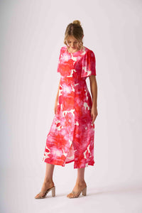 Foil SIP HAPPENS TEA Dress in Fantasia