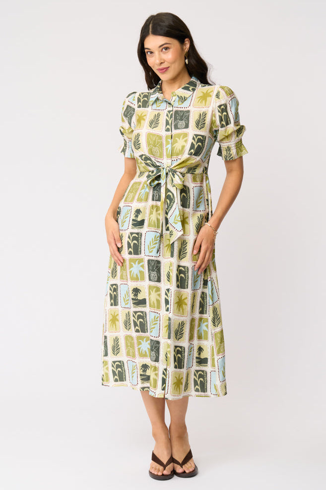 Foil TIED AND TRUE Dress in Write Home
