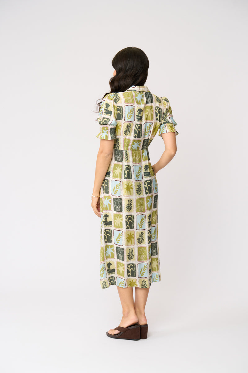 Foil TIED AND TRUE Dress in Write Home