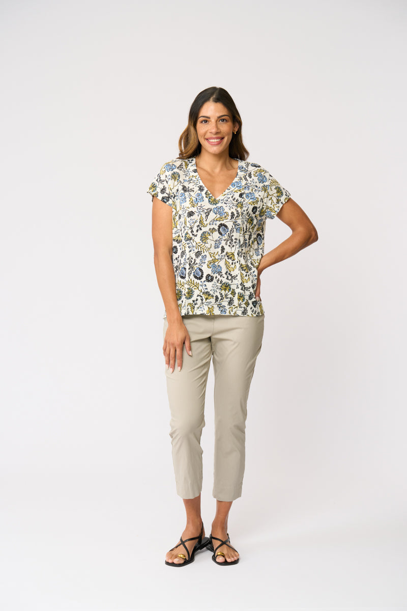 Foil FUSS FREE Capri in Barley