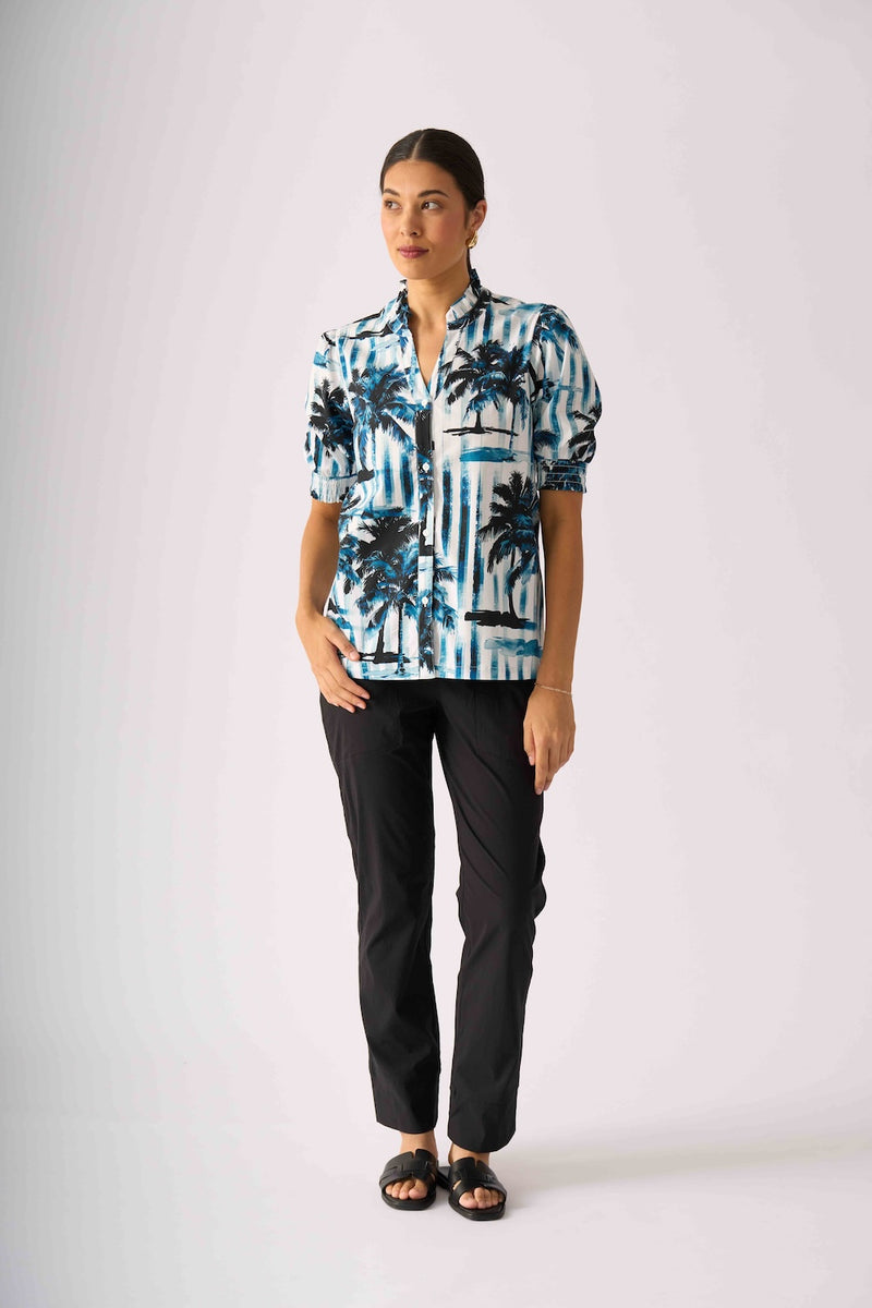 Foil FIRST IMPRESSION Blouse in Troppo