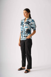 Foil FIRST IMPRESSION Blouse in Troppo