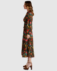Fate + Becker Guadalupe Dress in Choc Rio