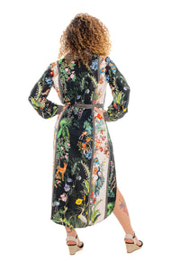 Cienna FOREST Buttoned Dress