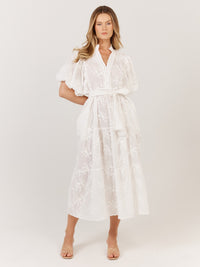 Fate + Becker Gardenia Dress in White