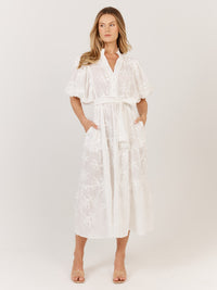 Fate + Becker Gardenia Dress in White