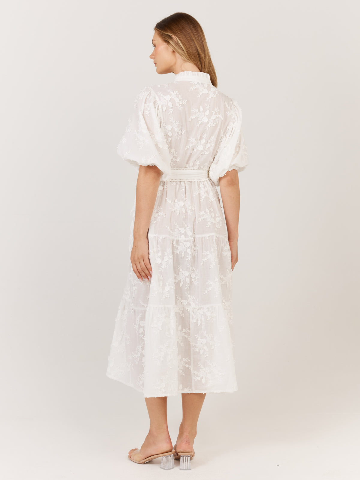 Fate + Becker Gardenia Dress in White