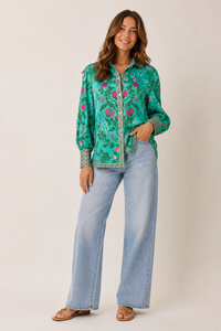 Ruby Ya Ya TATIANA Shirt in Green