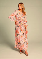 Honey & Beau Take Me Wrap Maxi in Baby Pink