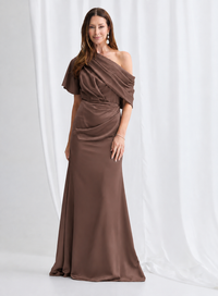 Trellis Lane HALLE Gown in Chocolate