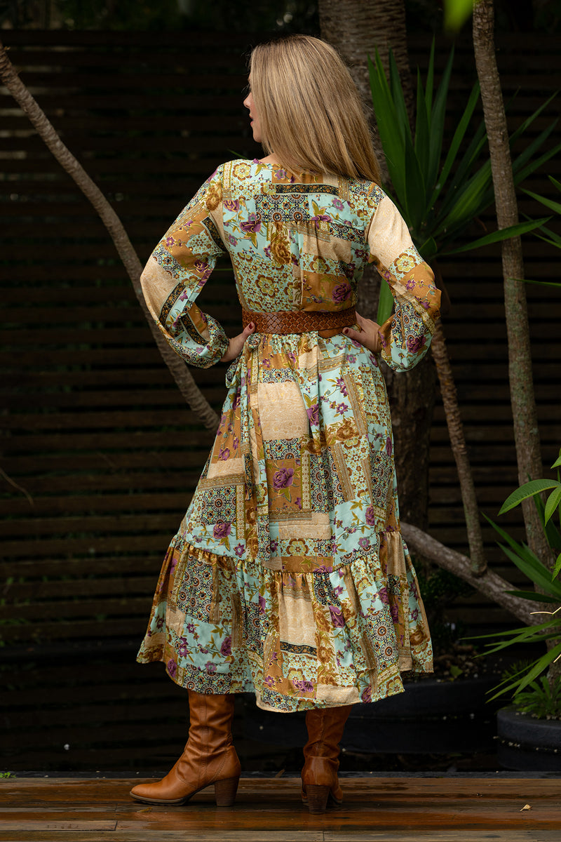 Cienna HARPER Frill Wrap Dress