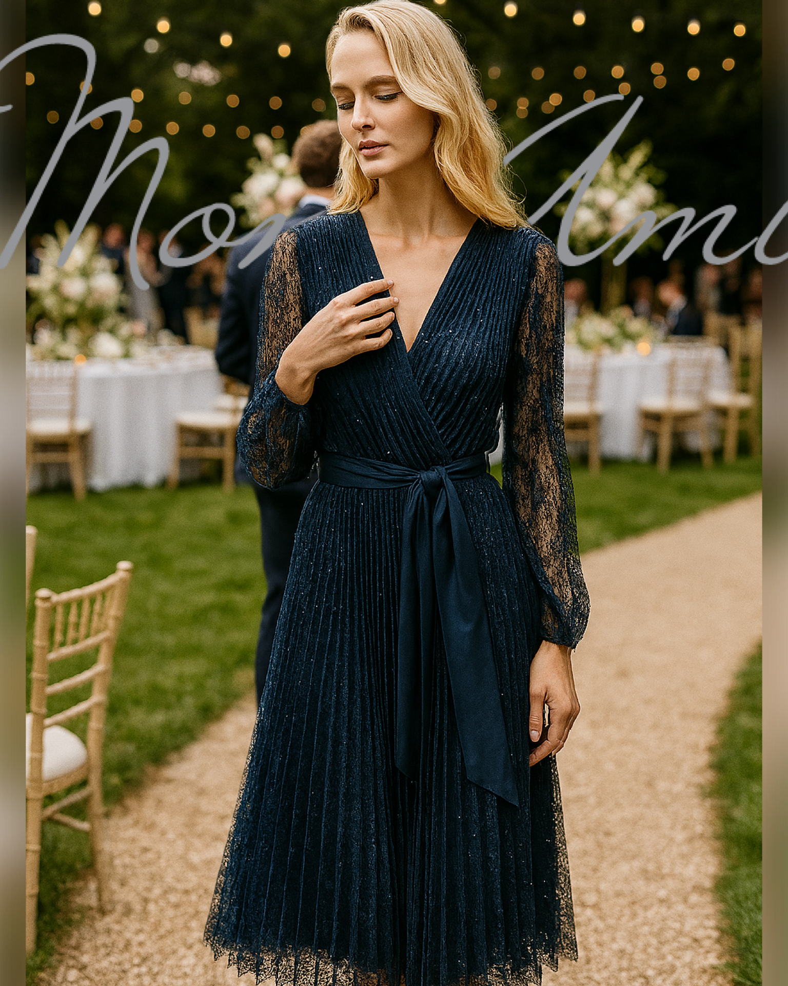 matelasse docking pleats dress ロル ローブブラン Flare pleats