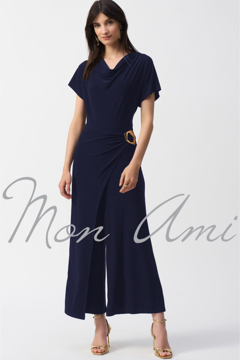 Joseph Ribkoff Finesse Jumpsuit in Midnight 251043