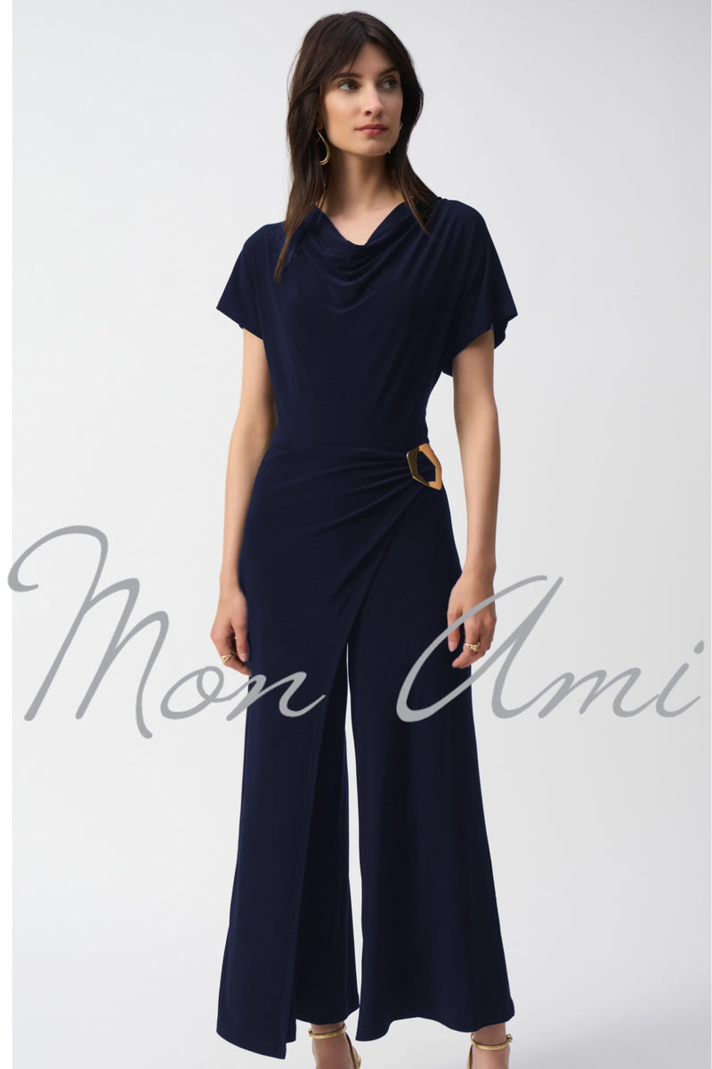 Joseph Ribkoff Finesse Jumpsuit in Midnight 251043