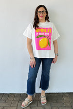 By Frankie Amalfi Pink Lemon Tee