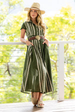 Cienna Karri Cotton Button Dress