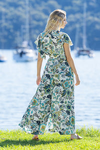 Cienna KAYA Frill Sleeve Jumpsuit