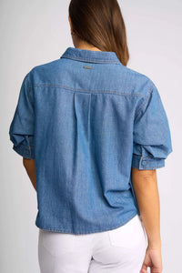 Knewe TITAN Shirt in Washed Blue