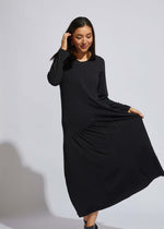 LD & Co Maxi Knit Dress in Black