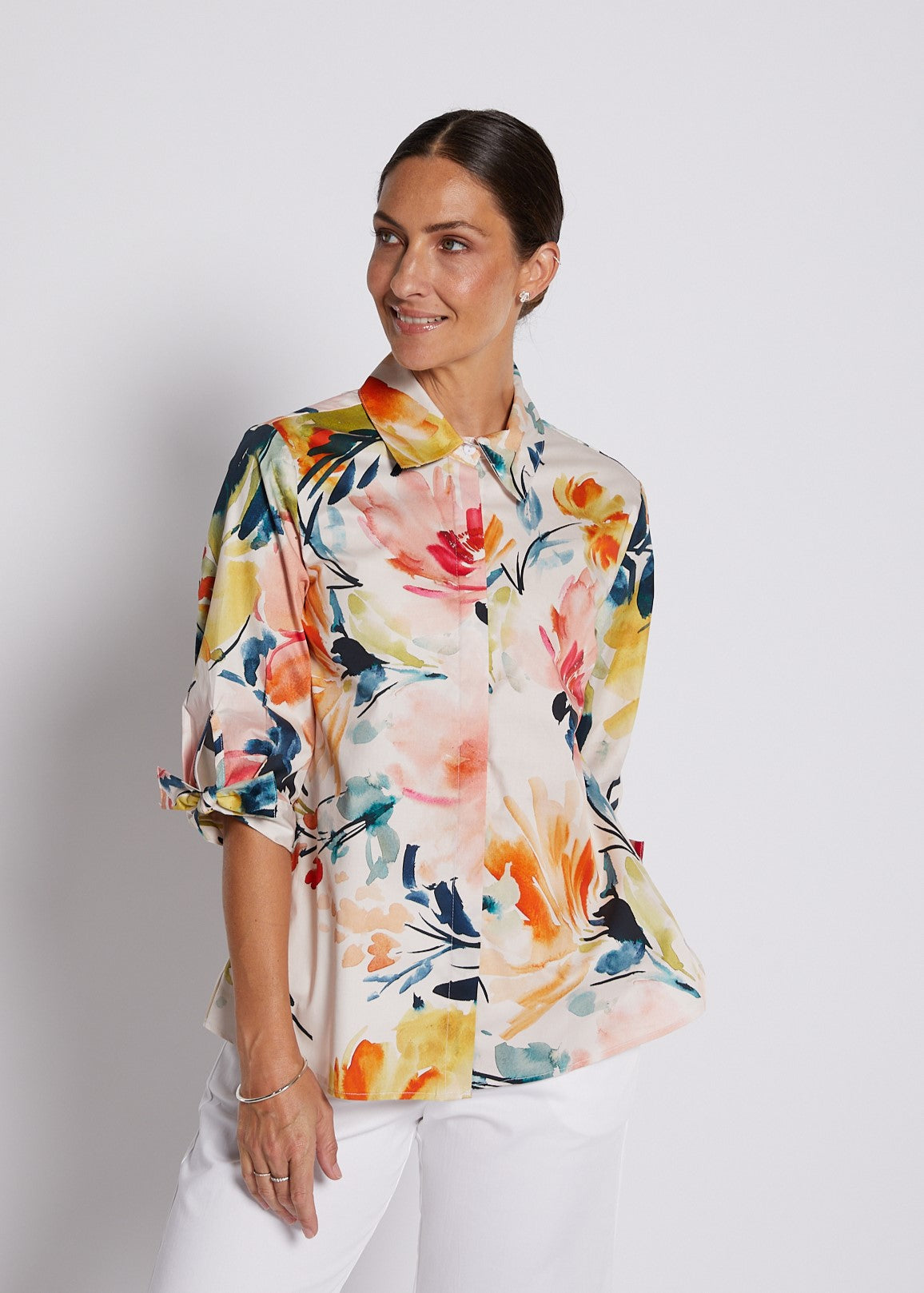 Philosophy PASRE Tie Cuff Shirt in Lovestory