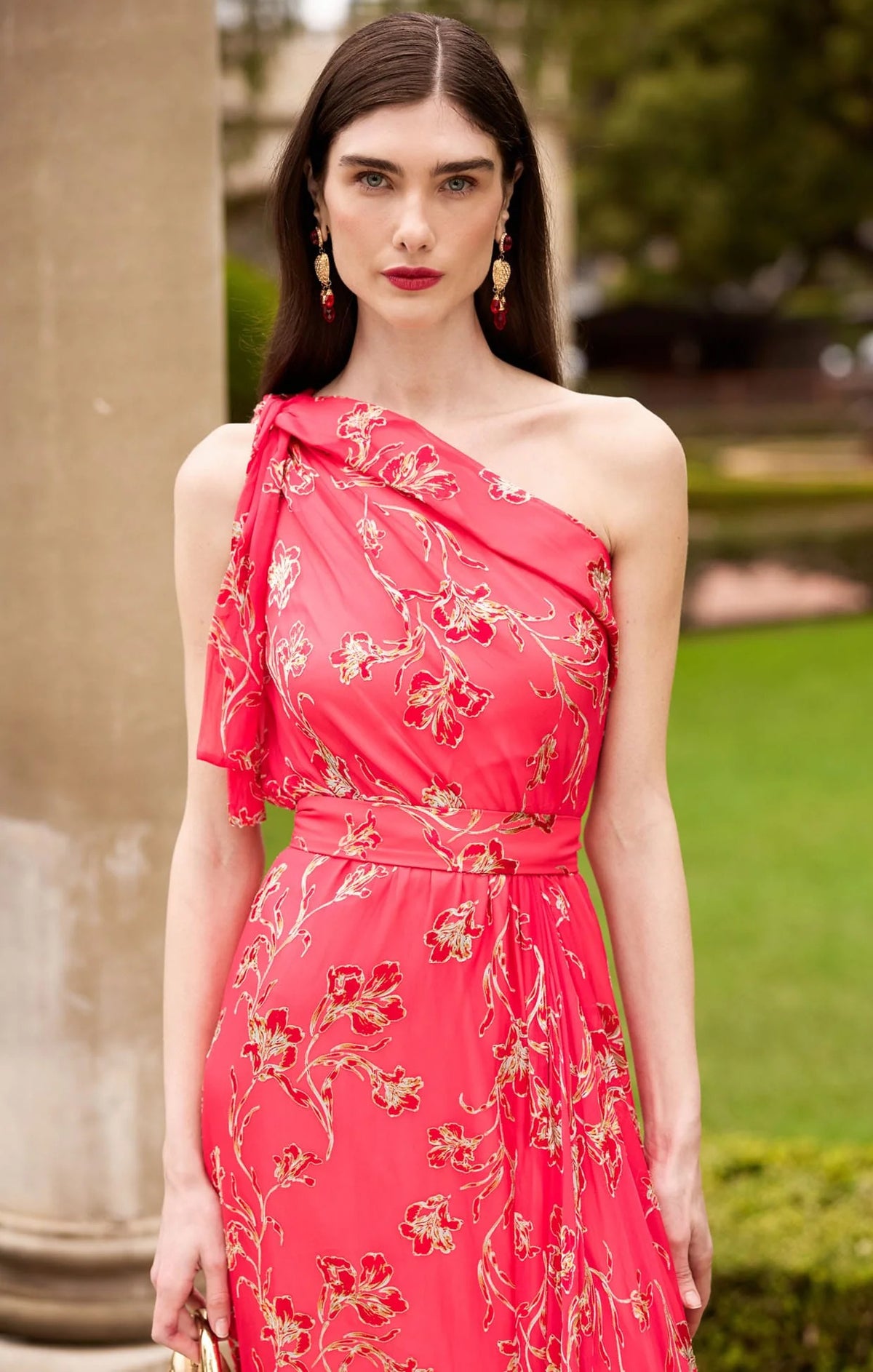 Sacha Drake FRANCESCA Maxi Dress in Pink Floral