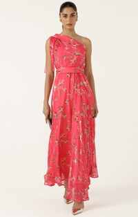 Sacha Drake FRANCESCA Maxi Dress in Pink Floral
