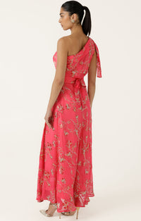 Sacha Drake FRANCESCA Maxi Dress in Pink Floral