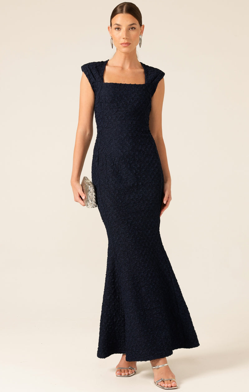 Sacha Drake Gala Royale Gown in Navy