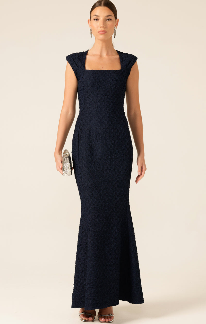 Sacha Drake Gala Royale Gown in Navy