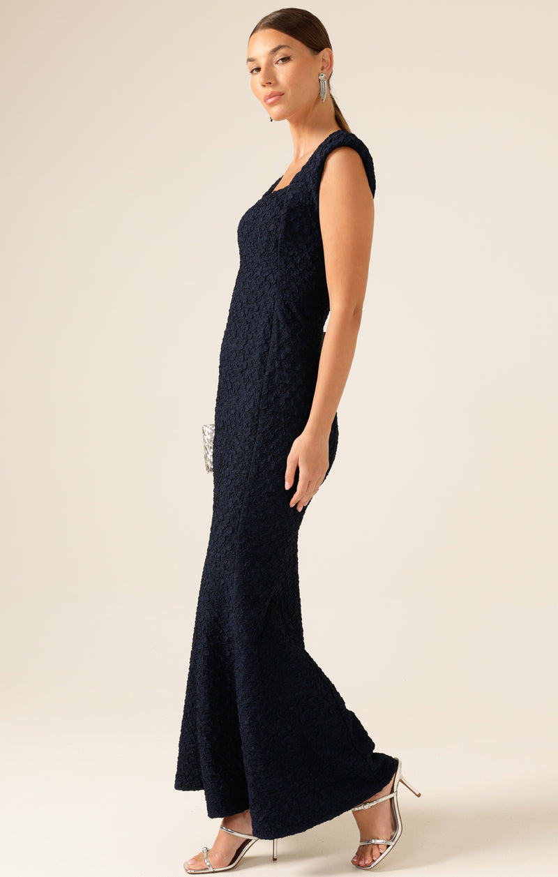 Sacha Drake Gala Royale Gown in Navy