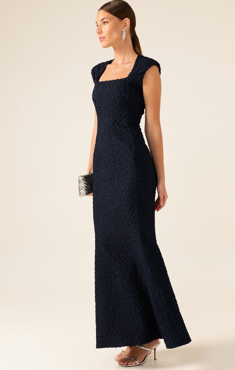 Sacha Drake Gala Royale Gown in Navy