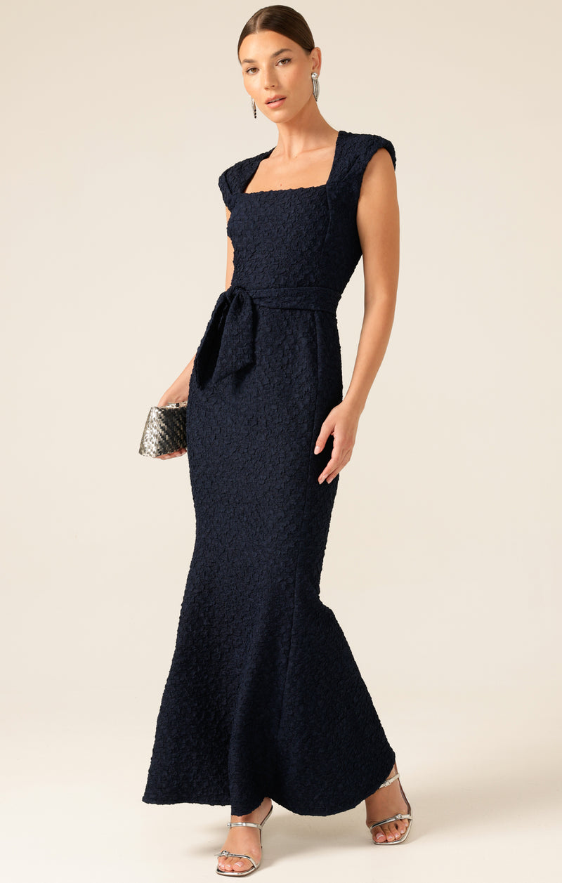 Sacha Drake Gala Royale Gown in Navy