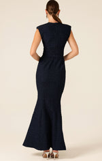 Sacha Drake Gala Royale Gown in Navy