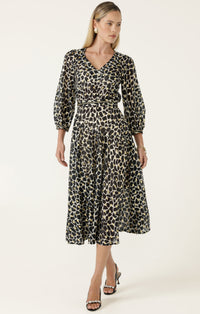 Sacha Drake HASTINGS Dress in Black Ivory Gold