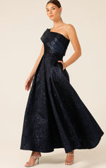 Sacha Drake Twilight Gown in Midnight Metallic